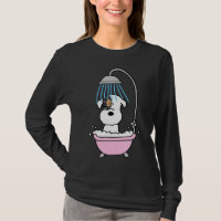 Poodle arrosé