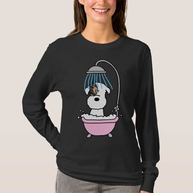 T-shirt Poodle arrosé (Devant)