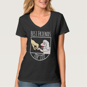 T-shirt Poodle Best Friends For Life Chien 1