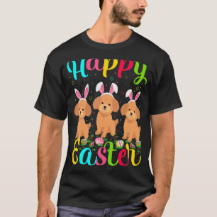 T-shirt Poodle Chien Drôle Oeuf De Pâques Poumon Poodle Jo