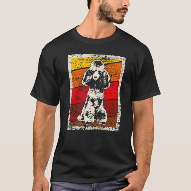 T-shirt Poodle Chien race 32 (Devant)