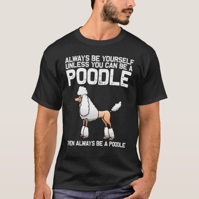 T-shirt Poodle For Men Women Doodle Dog Poodle  Groomer 7 (Devant)