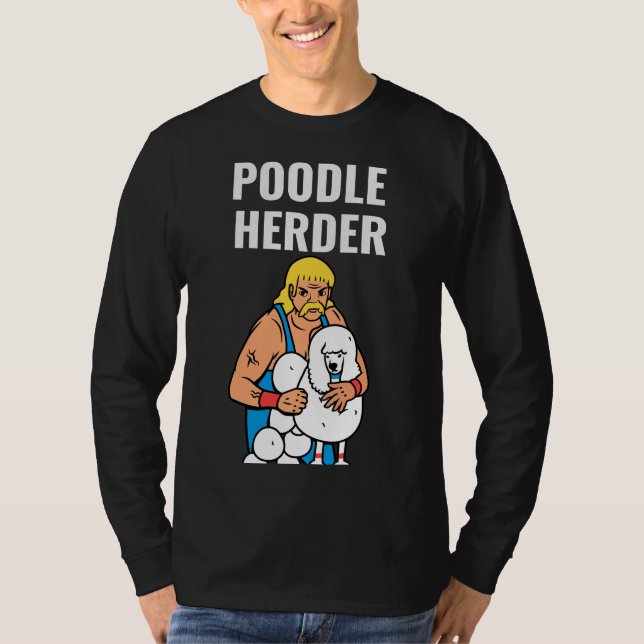 T-shirt Poodle Herder (Devant)