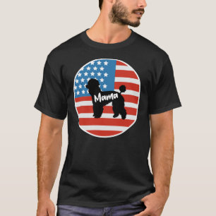 T-shirt Poodle Mama T-