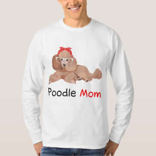 T-shirt Poodle Maman Chien Bandana Animaux de compagnie Am