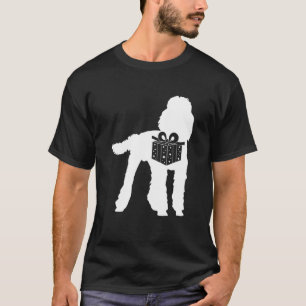 T-shirt Poodle Noël mignon Chien Chien Chiot Pet Animaux d