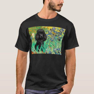 T-shirt Poodle (noir 1) - Irises