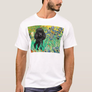 T-shirt Poodle (noir 1) - Irises