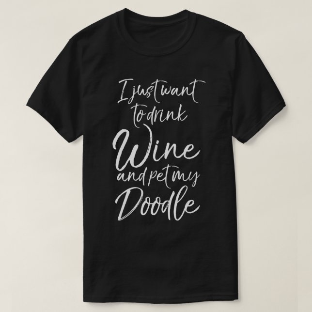T-shirt Poodle Owner (Design devant)