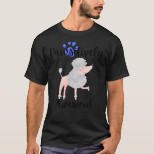 T-shirt Poodle positif