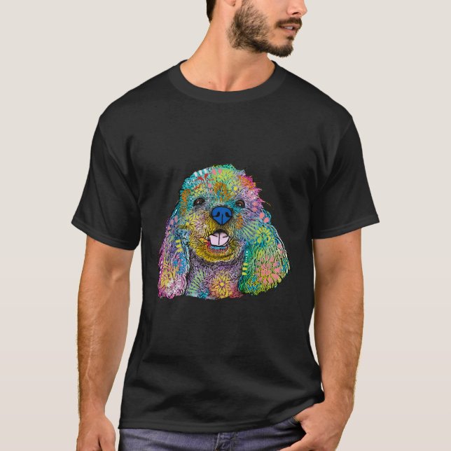 T-shirt Poodle Pup (Devant)