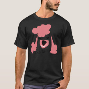 T-shirt Poodle rose