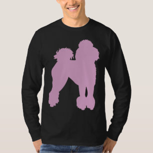 T-shirt Poodle rose