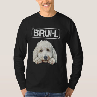 T-shirt Poodle standard Bruh Drôle Amant chien