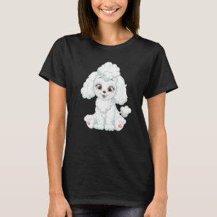 T-shirt Poodle Sucré Sucré  