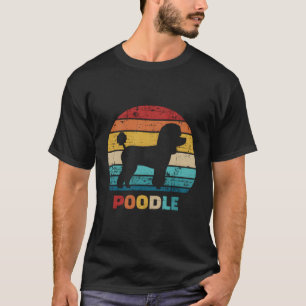 T-shirt Poodle Vintage