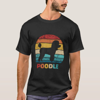 T-shirt Poodle Vintage