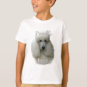 T-shirt Poodle (wht) Maman 2