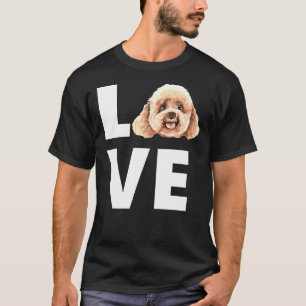 T-shirt Poodles de jouet Love Toy Poodle Lover Miniature P