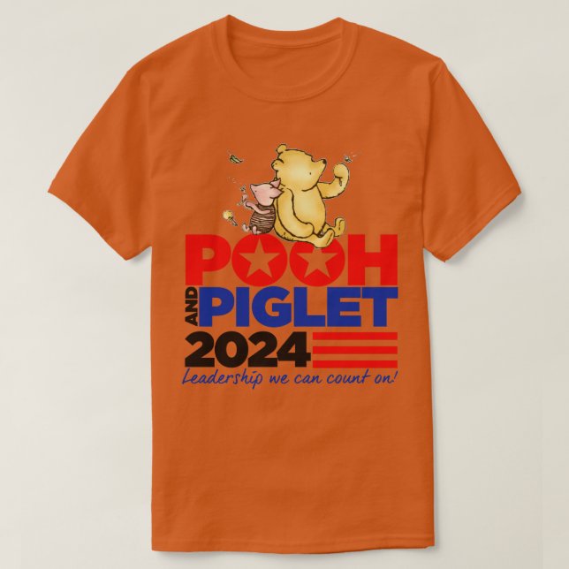 T-shirt Pooh et Piglet (Design devant)