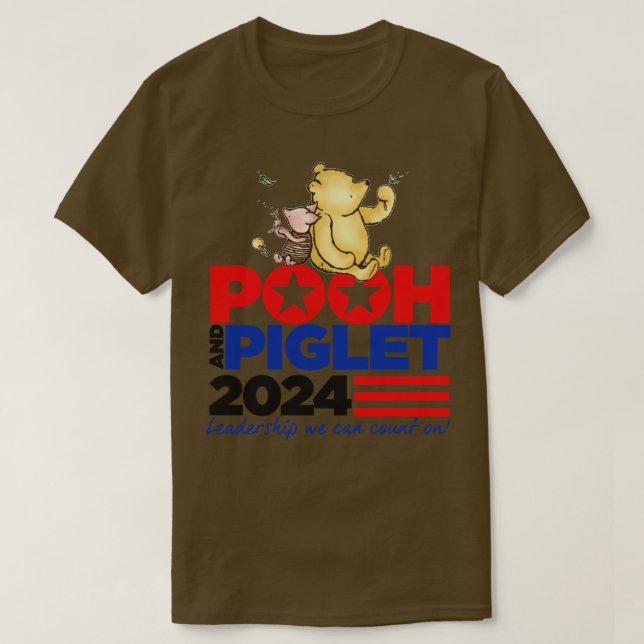 T-shirt Pooh et Piglet (Design devant)
