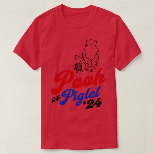 T-shirt Pooh et Piglet 2024 (Design devant)