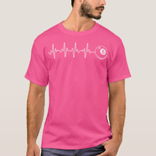 T-shirt Pool Art Pour Billard Lover 8 Ball Pool Player