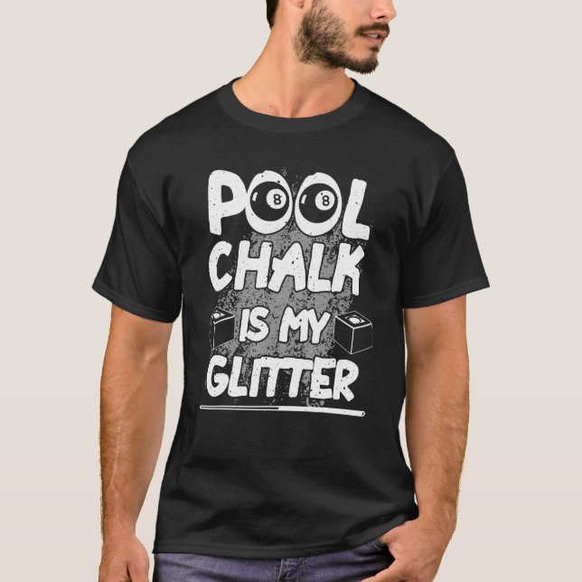 T-shirt Pool Billard Billard Sports Table Joueur Joueur Ho (Devant)