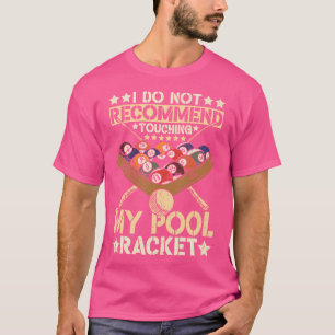 T-shirt Pool Billard Équipe 8 Ball Pool Billard Joueur Bil