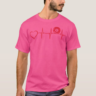 T-shirt Pool Billard Heart Heart Pool Billard à 8 balles B