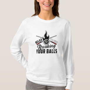 T-shirt Pool Billard Snooker 8 Ball Billard Drôle Cadeau