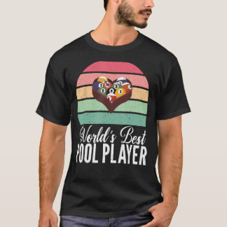 T-shirt Pool Billiards Worlds meilleur Pool Player