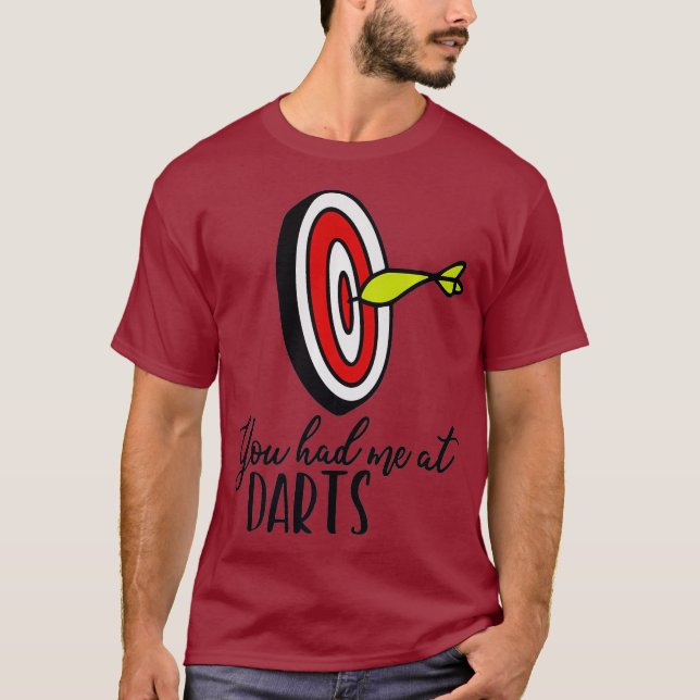 T-shirt Pool Darts Billard Décor Graphique Darts Pool (Devant)