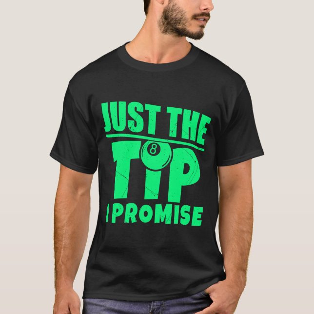 T-shirt Pool Player Billiard Pool Table Juste Le Conseil I (Devant)