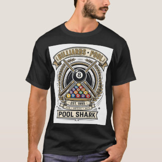 T-shirt Pool Shark — Viser Casser Gagner