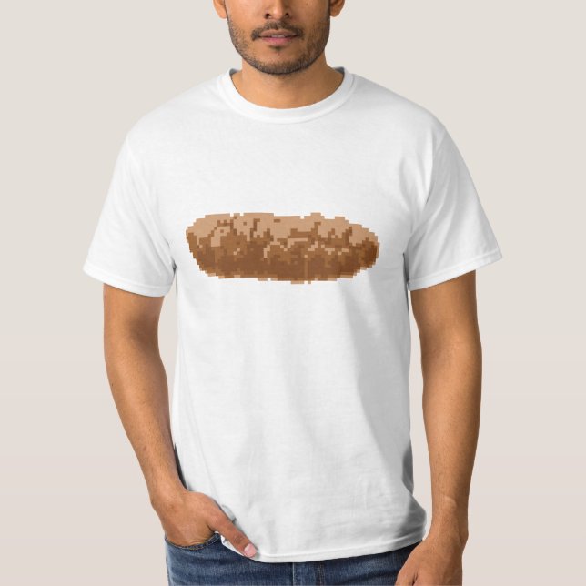 T-shirt Poop à 8 bits (Devant)