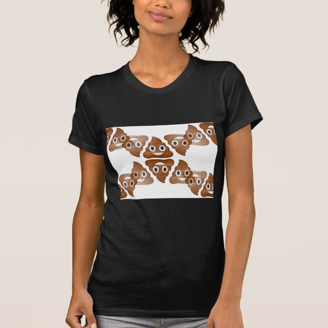 T-shirt poop emojis (Devant)