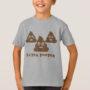 T-shirt Pooper superbe Emoji