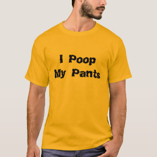 T-shirt Poopie halète la PIÈCE EN T