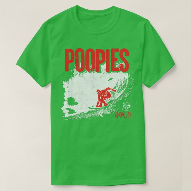 T-shirt Poopies Merch Vave T (Design devant)