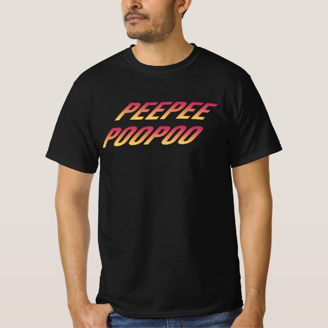 T-shirt poopoo de peepepee (Devant)