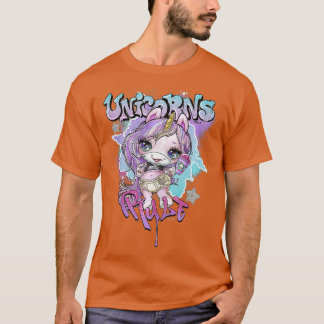 T-shirt Poopsie Slime Surprise Unicornes Règle
