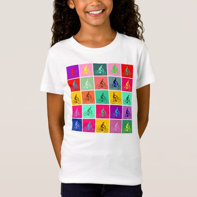 T-Shirt Pop à pédales (Devant)