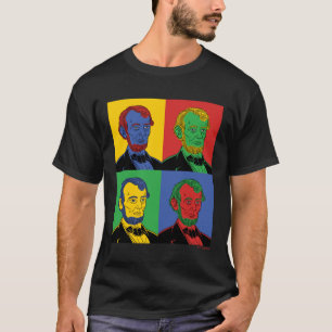 T-shirt Pop Art Abraham Lincoln
