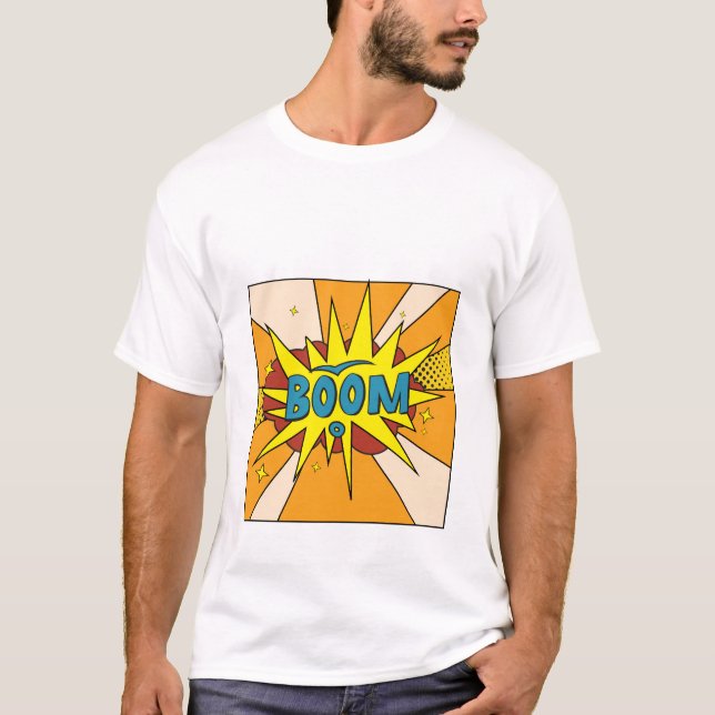 T-shirt Pop art | Art Pop | Pop Culture Art (Devant)