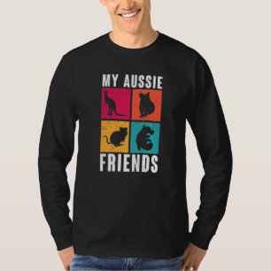 T-shirt Pop Art Australian Animal My Aussie Friends Austra