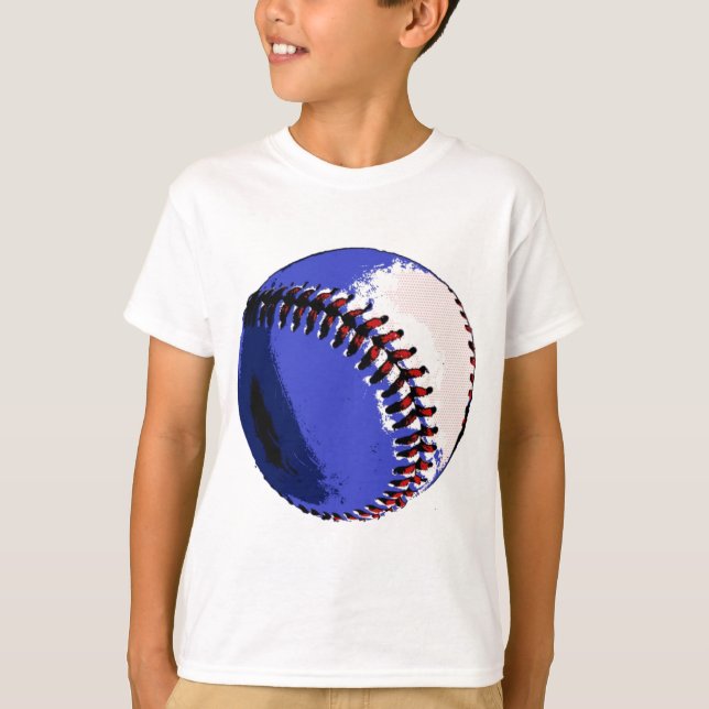 T-shirt Pop Art Baseball (Devant)