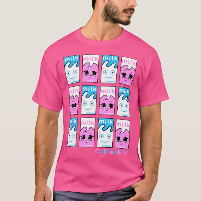 T-shirt Pop Art Coffeetv (Devant)