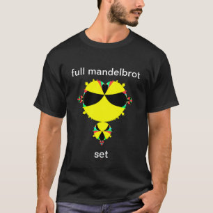 T-shirt pop art complet mandelbrot