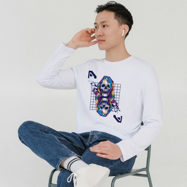 T-shirt Pop Art double Grim (Créateur téléchargé)